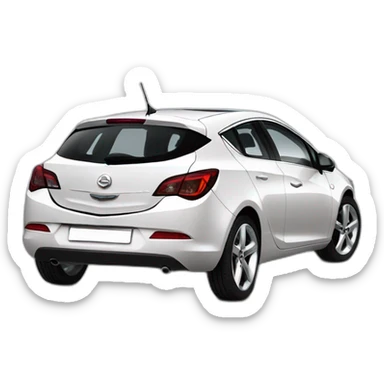 Opel astra j hatchback 2011 sticker