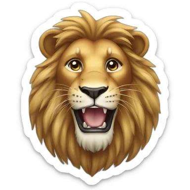 animal lion sticker