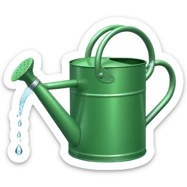 watering can sticker