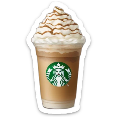 Frappuccino  sticker