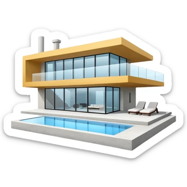 BIG MODERN VILLA sticker