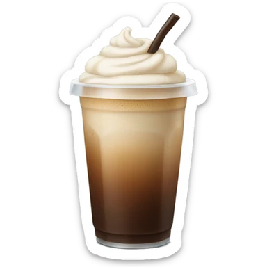 Ice coffee sticker