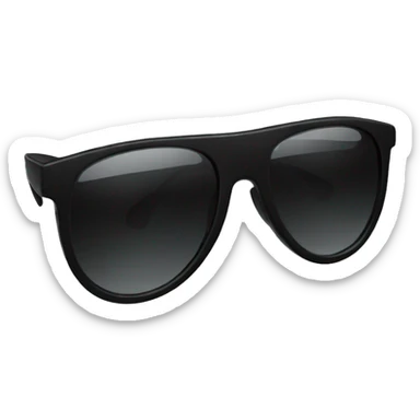 black sunglasses  sticker