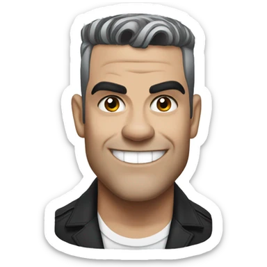 Robbie Williams sticker
