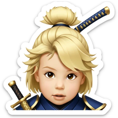 Samurai Strategist sticker