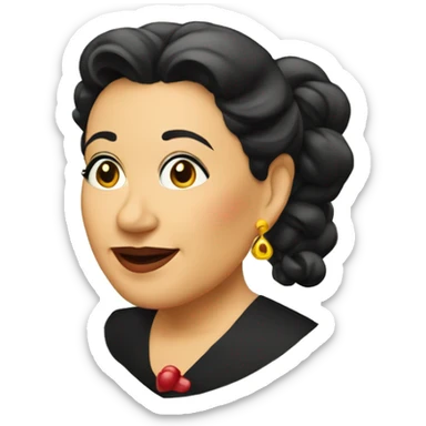 Isabel pantoja fumando  sticker