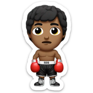 rocky Balboa boxing sticker