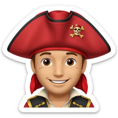 Captain jake from jake and the Neverland pirates sticker