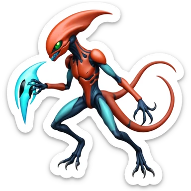 Darkrai-Deoxys-Xenomorph-Venom-Genesect-fusion sticker
