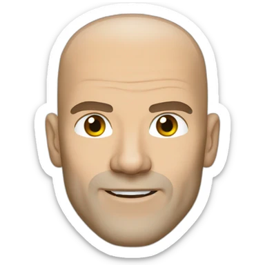 Zinedine Zidane sticker