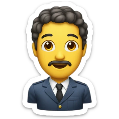 Disfraz olivo sticker