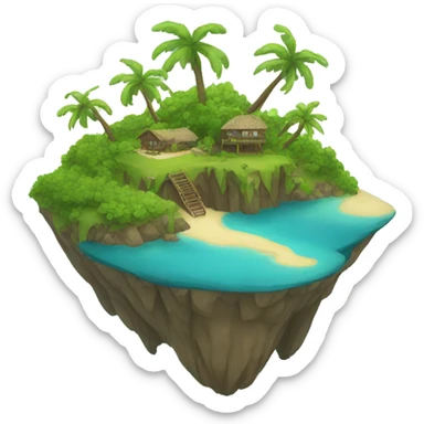 island sticker