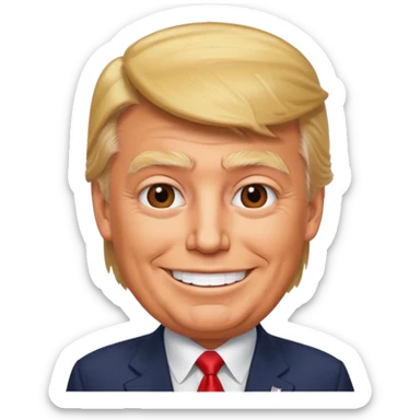Donald Trump emoji sticker
