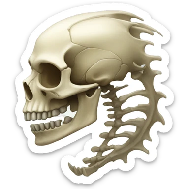 Boneknapper-Skeleton-Skull-dragon sticker