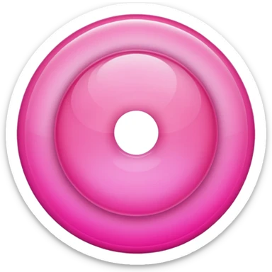 Pink core sticker