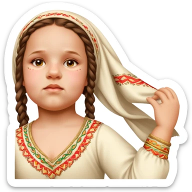 Folkloric Dancer sticker