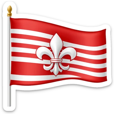 Drapeau de la Vendée  sticker