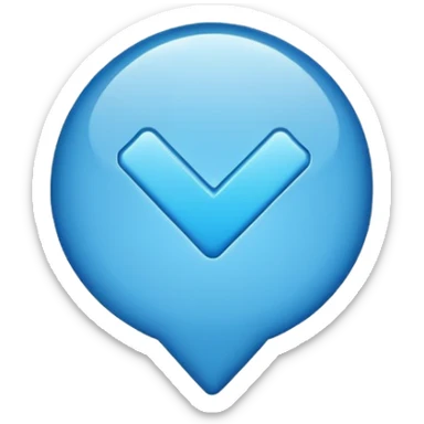 Quiero un logo de verificación parecido al de tiktok sticker