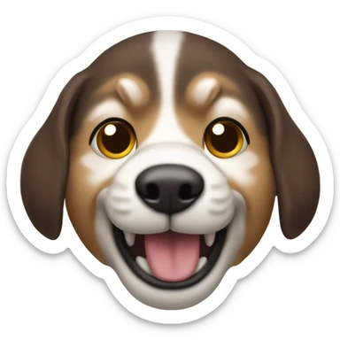 Perro jugando videojuegos  sticker