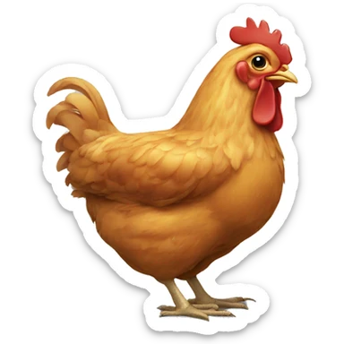 chicken sticker