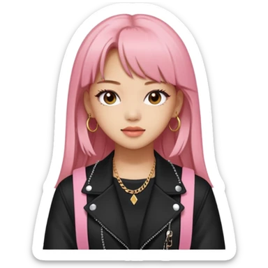Lisa from BLACKPINK sticker