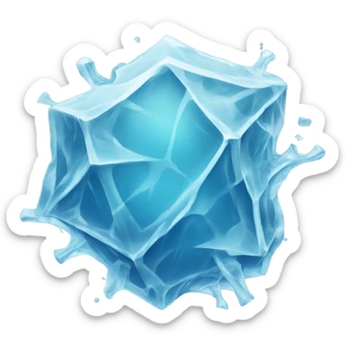 ice shatter sticker