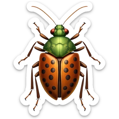 Shield bug sticker