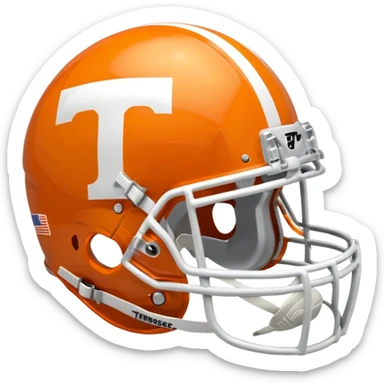 Tennessee football helmet sticker
