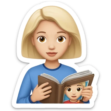 Testemunha de jeová com revista sticker