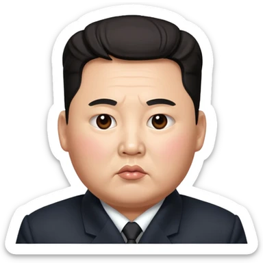 kim jong un  sticker