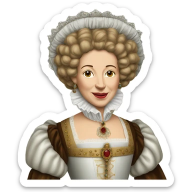 Queen Anne of cleves sticker