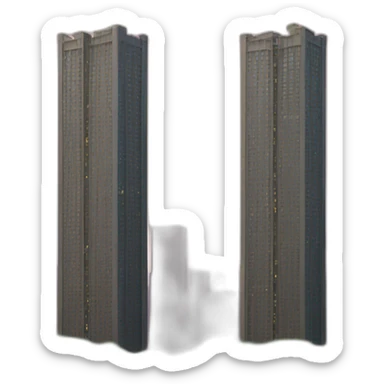 The Twins towers  sticker