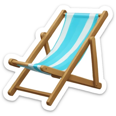 deckchair sticker