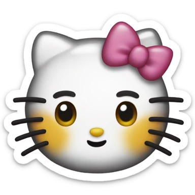 Hello kitty sticker