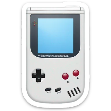 Gameboy trac sticker