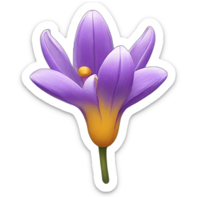 Krokus sticker