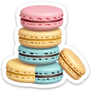 Macarons sticker