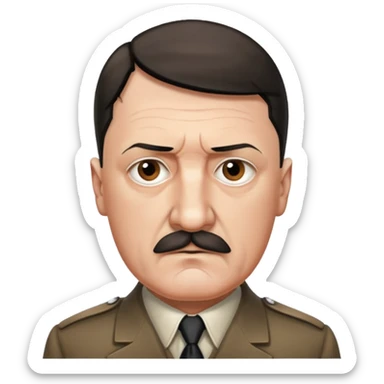 J’aimerais que tu me crée un Hitler sticker