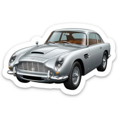Aston martin DB5 sticker