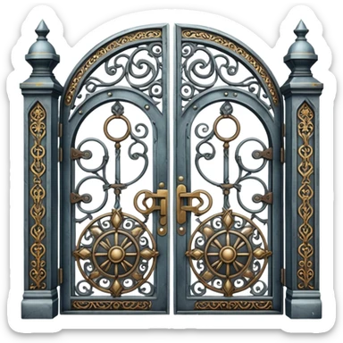 gates of oblivion sticker