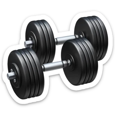 Dumbbells sticker