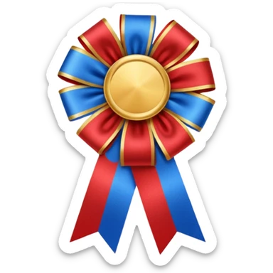 Award ribbon sticker