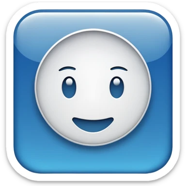 An app with a big text box sticker