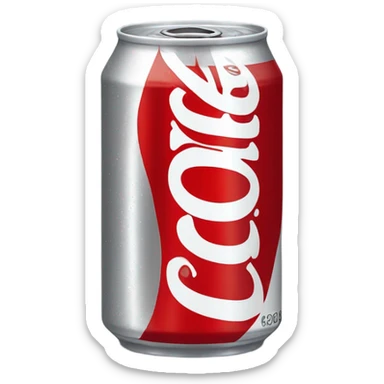 diet coke can sticker
