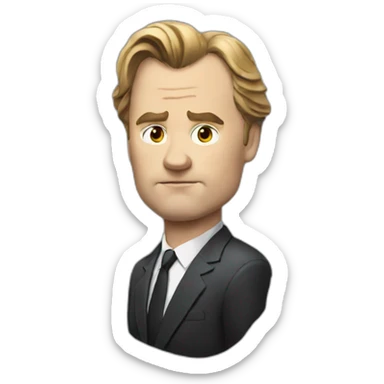christopher nolan sticker