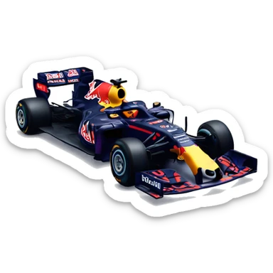 Red Bull Formula 1 Car (RB19) sticker