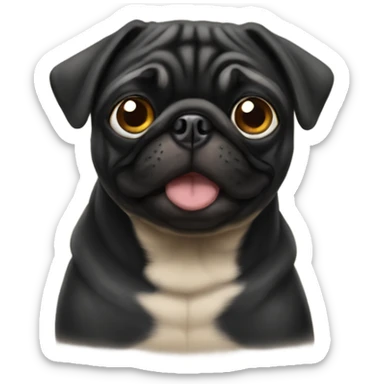 pug  sticker