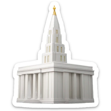 Lds temple sticker