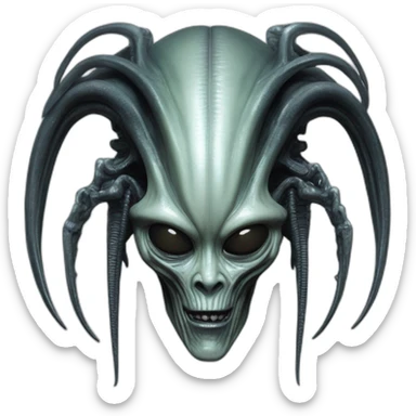 hr giger alien sticker