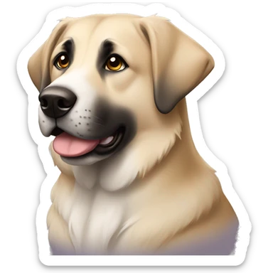Princess Anatolian Shepherd sticker